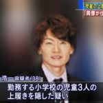 東京都あきる野市立増戸小学校教諭の井上浩一(38)が児童の上履きを隠したとして逮捕（朝日新聞）