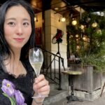三浦瑠璃さんが紀尾井町の松浦大助さんの拠点のビルでワインを嗜む姿をツイッターに投稿。